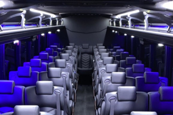 Queens Charter Bus Interior
