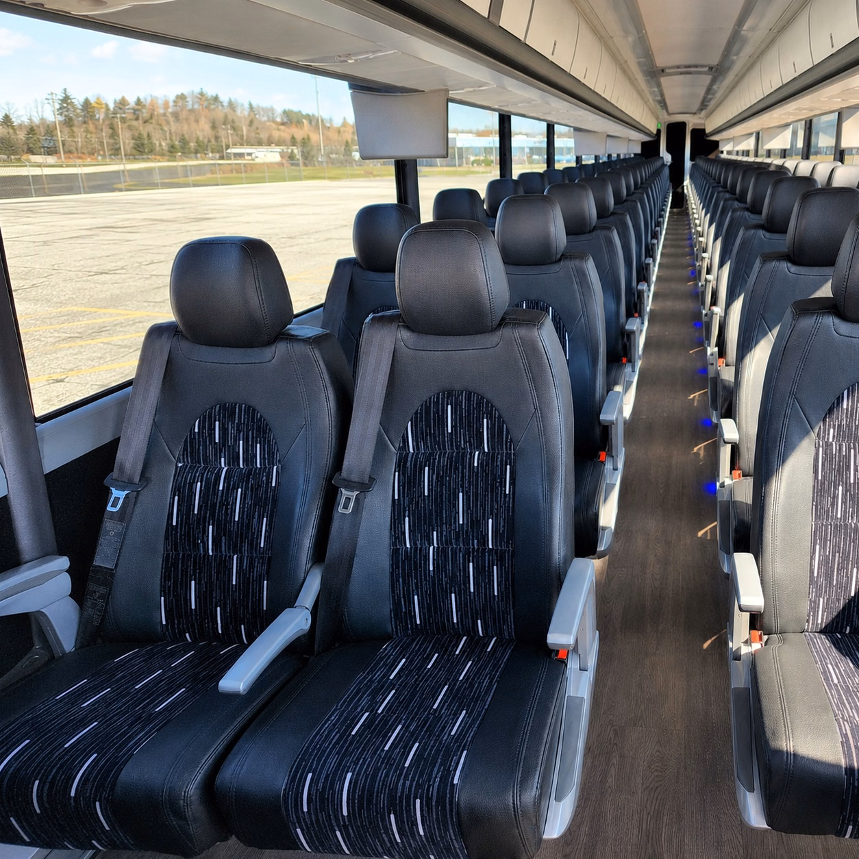give your queens prom group the full charter bus experience for larger squads