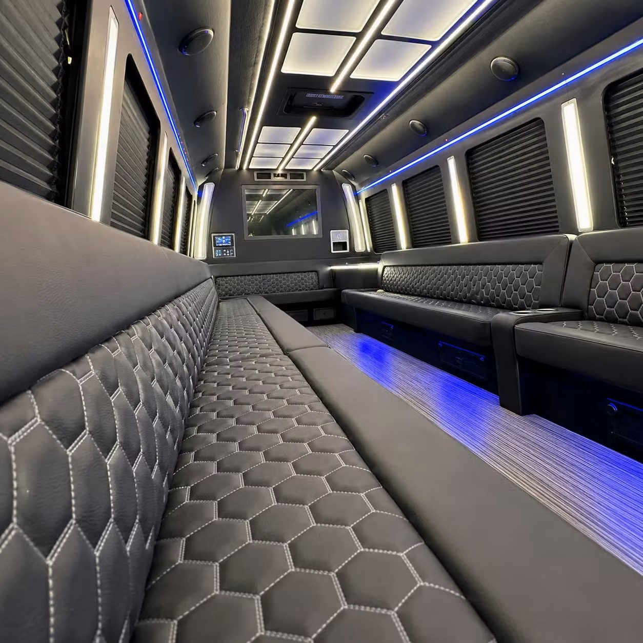 party bus interior