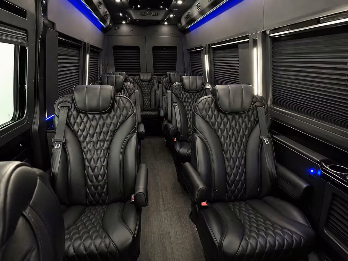 sprinter van with driver interior